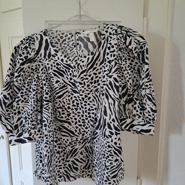 Bluse H&M, Animal-Print