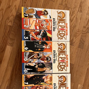 One Piece vol. 1 - 9 (Englisch)