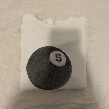 White subdued T-shirt