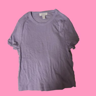 T-shirt lilla Topshop petite EUR 38