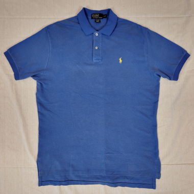 Poloshirt by Ralph Lauren in Blau
