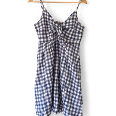 Robe d'été à carreaux