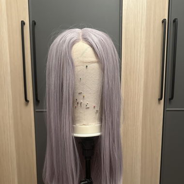 Lace Front grau-violett