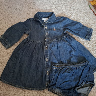 Abitino jeans Ralph Lauren 3M con mutandina