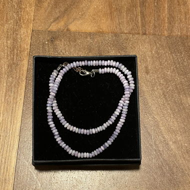 heller Amethyst Kette