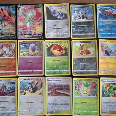 Lotto carte Pokémon Italian Holo