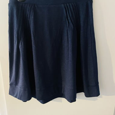 Esprit dark blue pleated skirt S