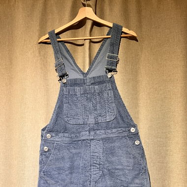Cord Minikleid Overall Dress 