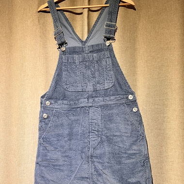 Cord Minikleid Overall Dress 