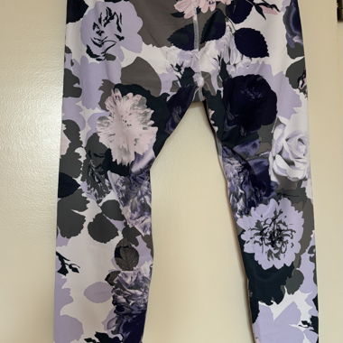 NUOVO! Leggings floreali Gr. M