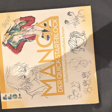 Cahier de dessin de manga
