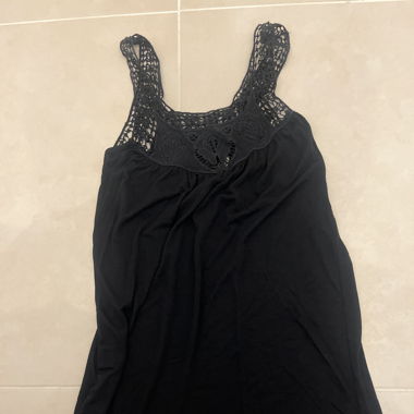 Top à dentelle 