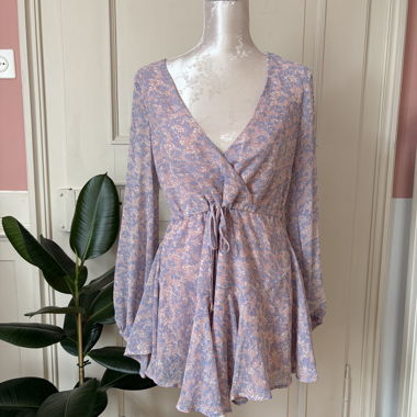 Floral Dress Pink-Lilac