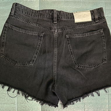 Mikuta  Denim-Shorts black ( M/L 32)