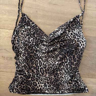 Leopard-Print Top