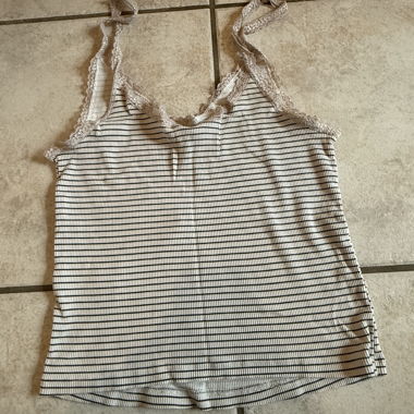 Top rigato H&M taglia L