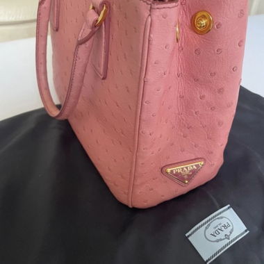 Prada pink shoulder bag