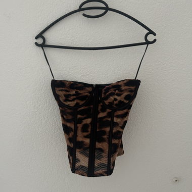 Leopard Corset