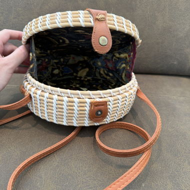 Original Bali round crossbody bag