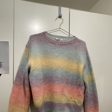Regenbogen pullover 