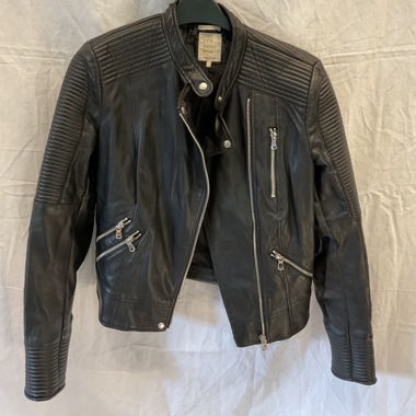 Kunstleder Bikerjacke 