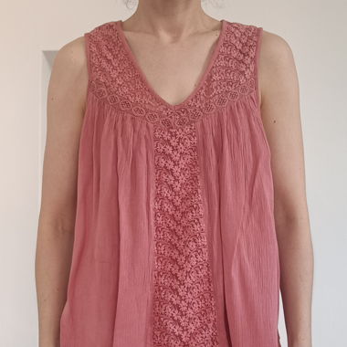 Bluse boho Gr. 40 M&Co