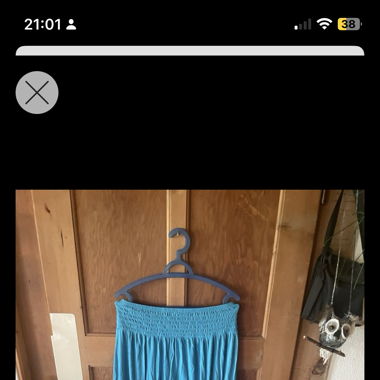 Pantalon d'été bleu