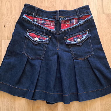 Y2K Vintage Denim Skirt "Miss Blumarine"