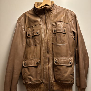 Lederjacke