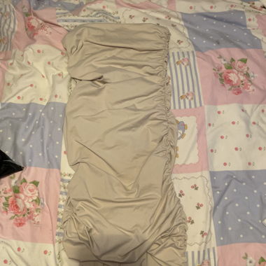 Ruched Bandeau Dress