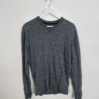Maglione grigio Hollister