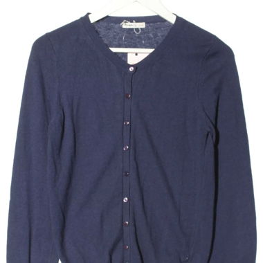 Navy Blauer Strick Jacken Cardigan