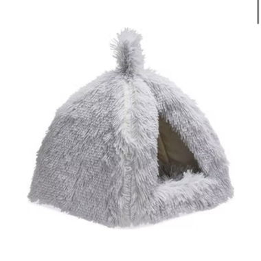 Panier pour chat avec grotte