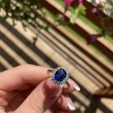 Ring aus Sterlingsilber