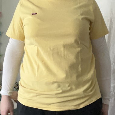 Levi’s light yellow T-shirt