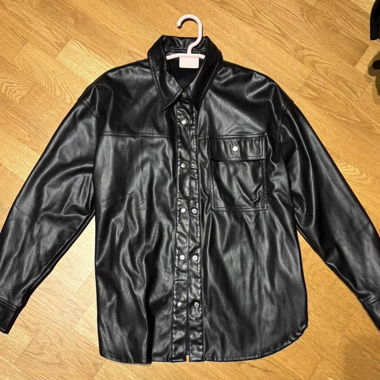 Kunstlederjacke / Faux leather jacket 