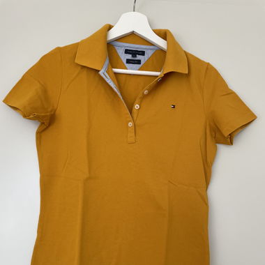 Tommy Hilfiger Polo Shirt Senfgelb XS