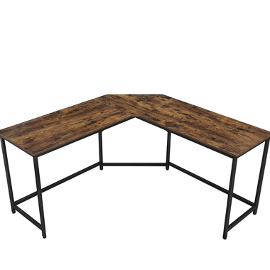 Table d'angle en bois pour bureau