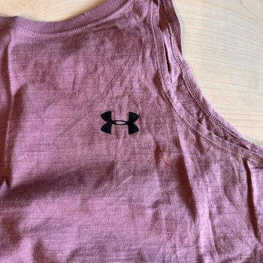 Canotta rosa Under Armour