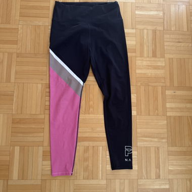Black and Pink Sports Leggings