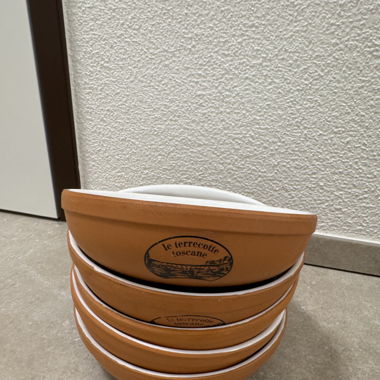 Le Terrecotte Toscane 5x bowls