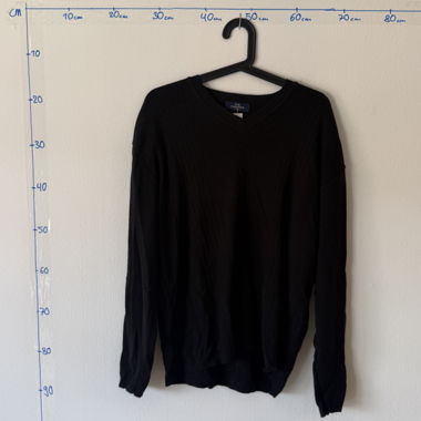 Pull en laine noir