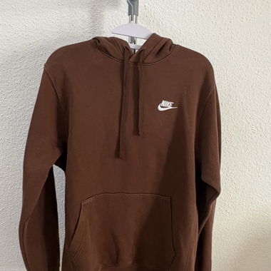 Sweat à capuche Nike brun