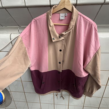 Giacca ICHI rosa/beige