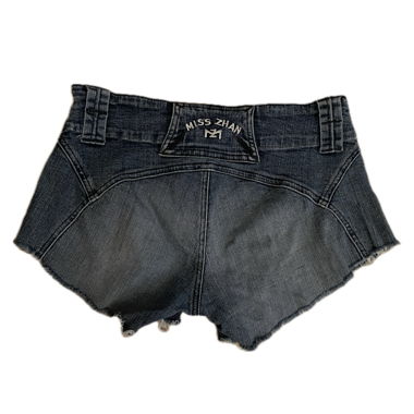 Y2k Miss Zhan Jeansshorts