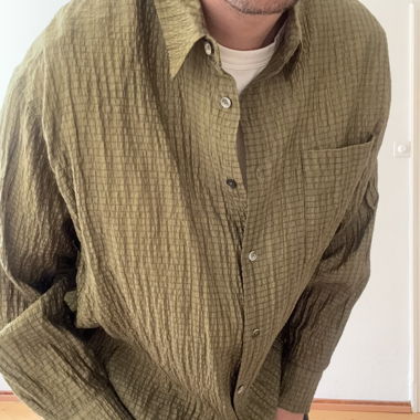 Green Long-Sleeve Shirt