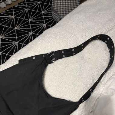 black weekday purse