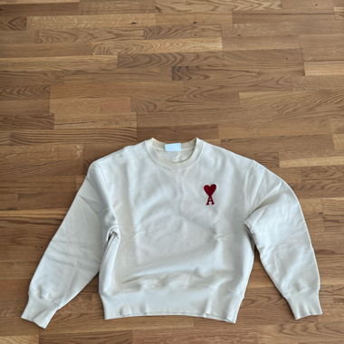 Ami Paris Beige Crewneck