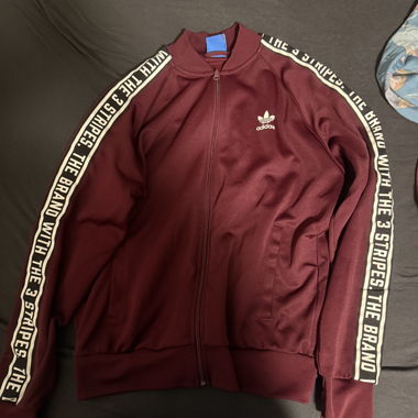 Veste de survêtement à fermeture éclair Adidas