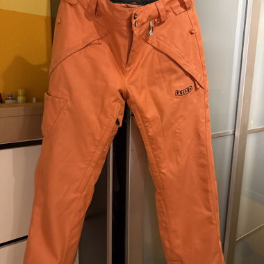 Pantaloni da sci Volcom arancione-salmone
